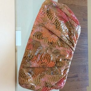 Hobo snake skin bag